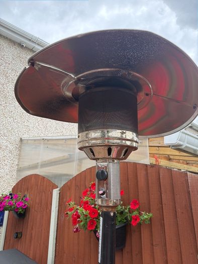 Patio heater.