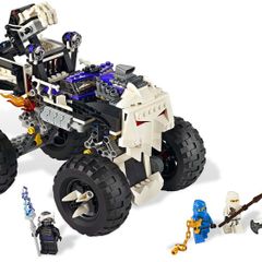 Lego Ninjago 2506: Skull Truck (2011) 100% Complete (NO BOX)