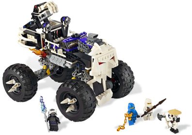 Lego Ninjago 2506: Skull Truck (2011) 100% Complete (NO BOX)