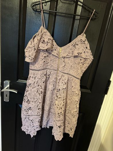 New look crochet off the shoulder dress