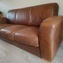 Fine Italian leather couch  and optional loveseat Image 6