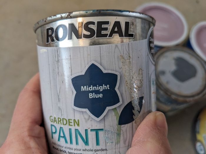 Water based paints for wood and metal - joblot