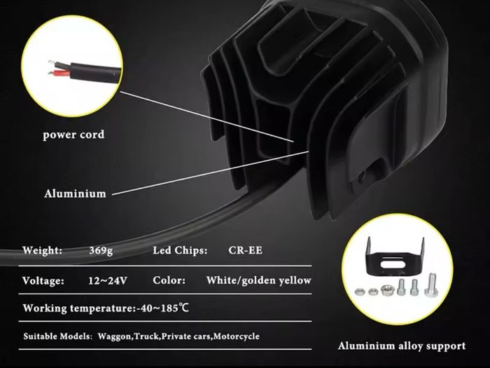Led light cube( 3inch -40 watt)- limited availability