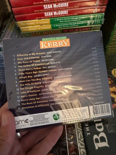 Irish Country, Folk and Comedy CD and DVD Lot. 250 Items. Mostly New and Sealed.