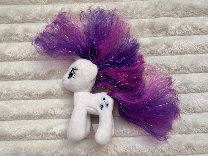 Rarity Ty Beanie Buddies Plush My Little Pony 2015 about 12.5 cm Used Please see photos