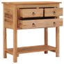 Sideboard 78x35x80 cm Solid Teak Wood Image 2