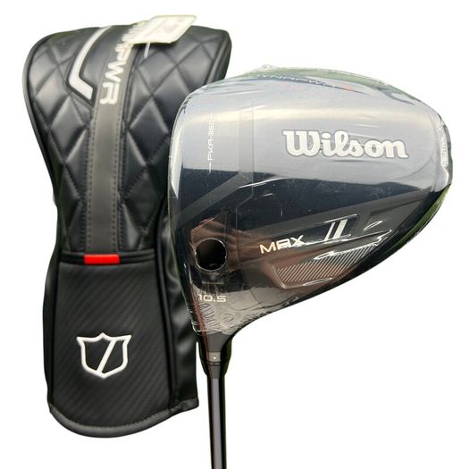 New Wilson DYNAPWR Max 2025 Driver / 10.5 Degree / UST LIN-Q M40X 5F2 Senior / Left Hand