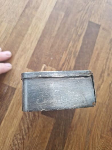 Antique  Commeration Box H.M.S  Britannia 1897