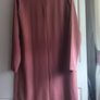 YAS Long-Sleeve Dress with Vertical Pleating Image 4
