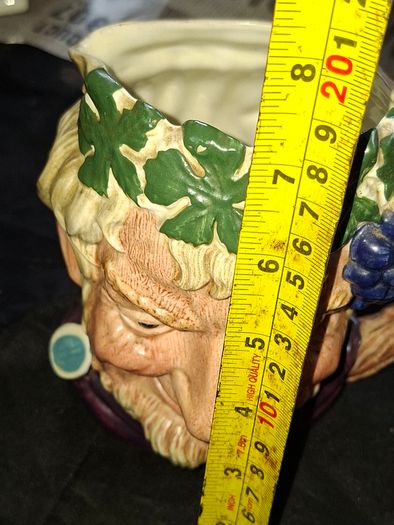 Vintage Rare 1958 Royal Doulton Toby Mug Bacchus Character Jug Roman God of Wine LARGE Size Postage Available