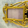Picture Photo Frame Gold-tone Metal 7 x 4.5 cm. Image 2