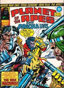 Planet of the Apes and Dracula Lives #120 (Marvel UK) - Comic Book