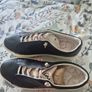 Ladies Black casual shoes as new worn once Image 3