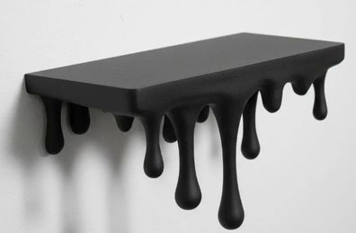 Modern Drip Design Wall Shelf