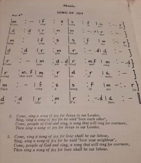Vintage confirmation school book 1971