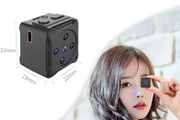 Mini Small Camera 1080P HD Small Portable Cordless Outdoor Cameras,Home Surveillance Security Camera with Night Vision and Motion Detection,Compact Outdoor/Indoor Video Recorder