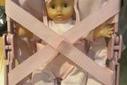 Baby doll and seat