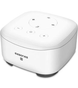 White Noise Machine,elesories Sound Machine Sleep Therapy with 24 Soothing Sounds for Adults Baby Sleeping,3 Auto-off Timer, Memory Function Sleeping Machine for Nursery Office Home, USB or AC Powered AVAILABLE IN WHITE/BLACK (FREE POSTAGE)