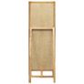 Freestanding Mirror 48x46.5x150 cm Solid Oak Wood Image 2