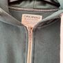 Jack & Jones Green Zip Up Hodded Sweater. Medium. In Good Condition.  Weighty. Image 3