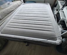 Intex Double Airbed with Built-in Pump - 191x137x46cm