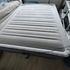 Intex Double Airbed with Built-in Pump - 191x137x46cm