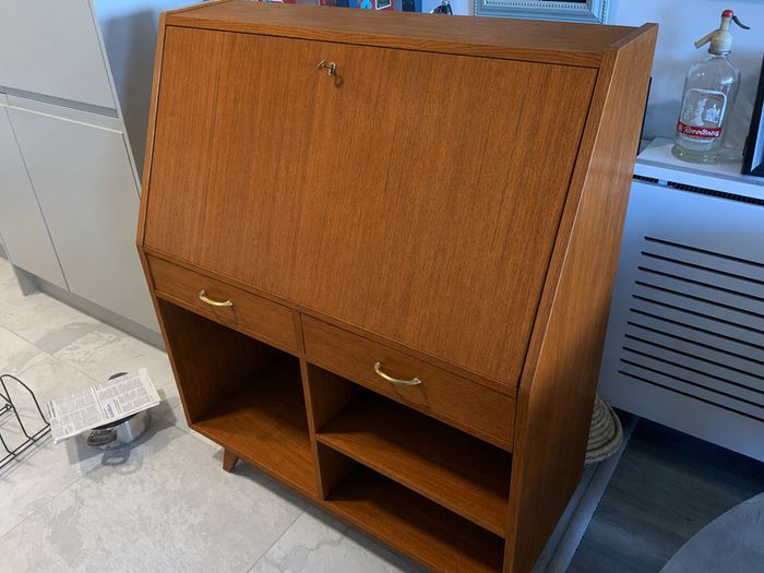 Wooden Bureau with loads of Storage