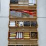 Vintage Rolykit storage box full with useful pieces plus books Image 10