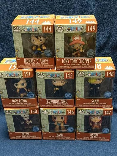 Funko Minis One Piece Exclusive Vinyl Figures Collection