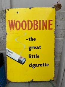 Enamel Sign