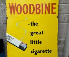 Enamel Sign