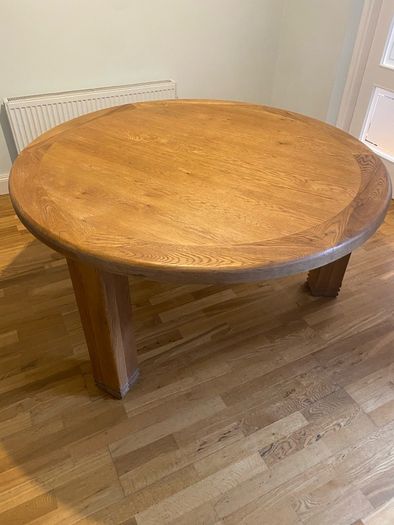 Solid wood kitchen table