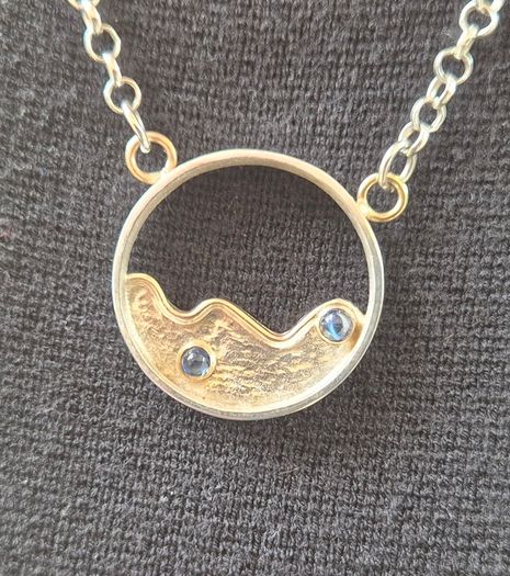 Silver & Gold Pendant