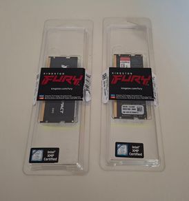 Kingston Fury Impact 32GB (2 x 16GB) 6000MT/s DDR5 CL38 Laptop Gaming Memory