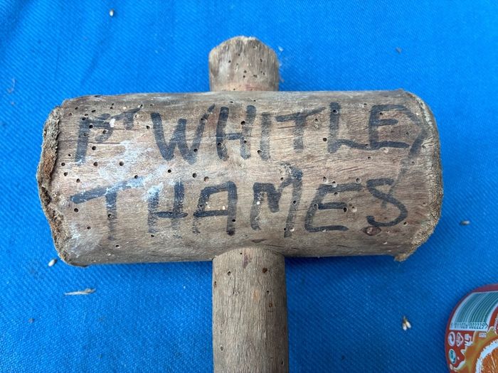 Vintage cricket mallet