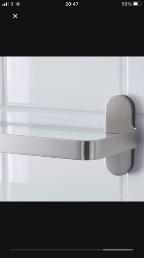 Ikea BROGRUND Glass Shelf