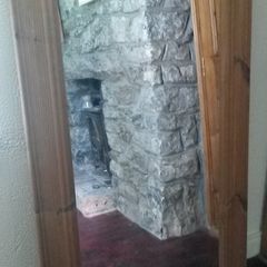 Antique Pine Mirror