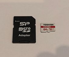 64GB Toshiba memory card