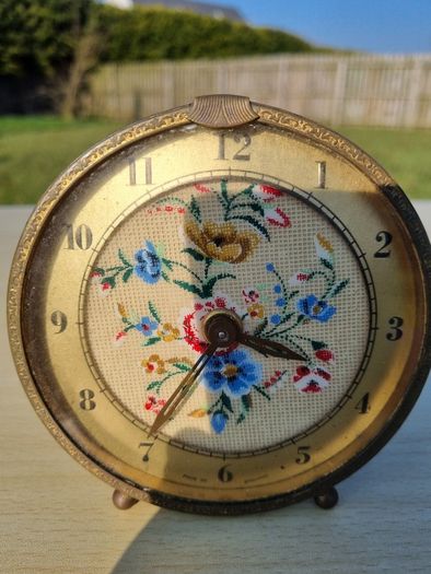Vintage Scottish/English desk clock