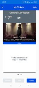 Lewis Capaldi tickets Thomond Park
