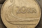 Norway 2002 20 Kroner Haralf V Coin