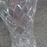 Large Tudor Crystal Vase,etched on base Image 4