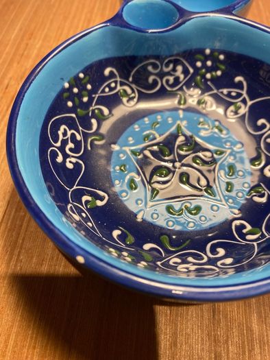 Hand painted dipping bowls
