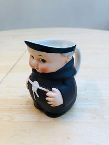 Vintage Goebel Monk Hand Painted Jug