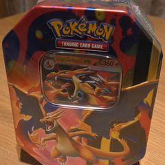 Pokemon Mega Charizard Y ex tin