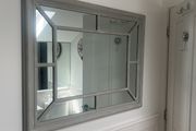 Window pane mirror