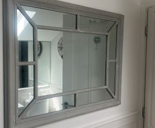 Window pain mirror