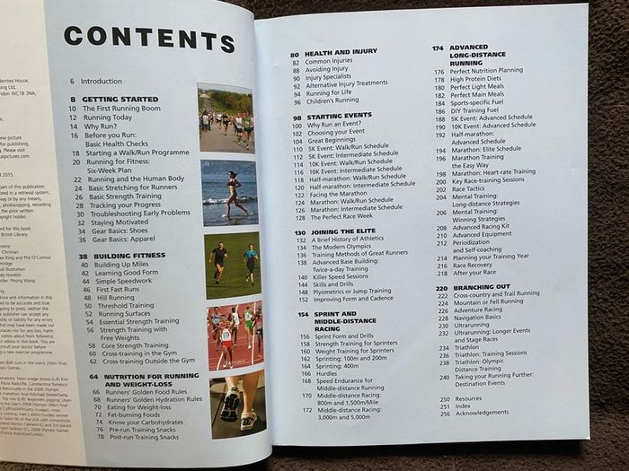 Running book