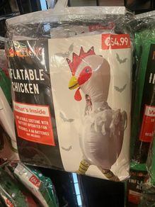 Kids Halloween costume- inflatable chicken