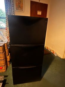 Shoe drawer black